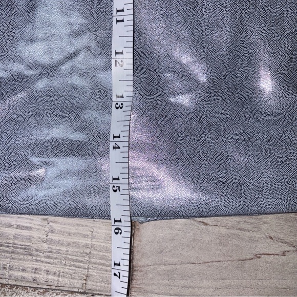 Old Navy Med-Support PowerSoft Racerback Sports Bra Blue Iced Mosaic Sz 4X NWT! - Picture 12 of 14